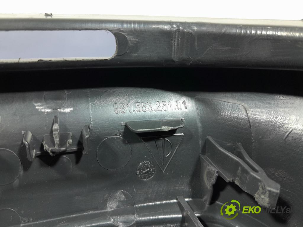 Porsche Cayman 2016 kryt Plast: Interiéry: 98155325101