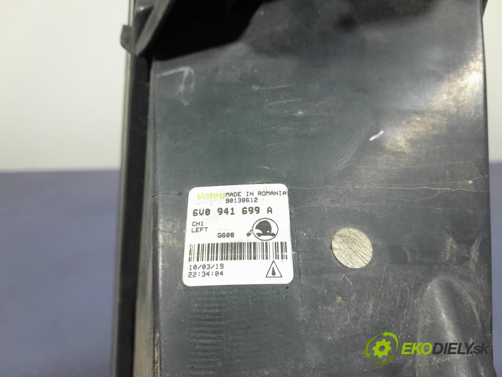 Skoda Fabia 2019 Halogen Vľavo: 6V0941699A