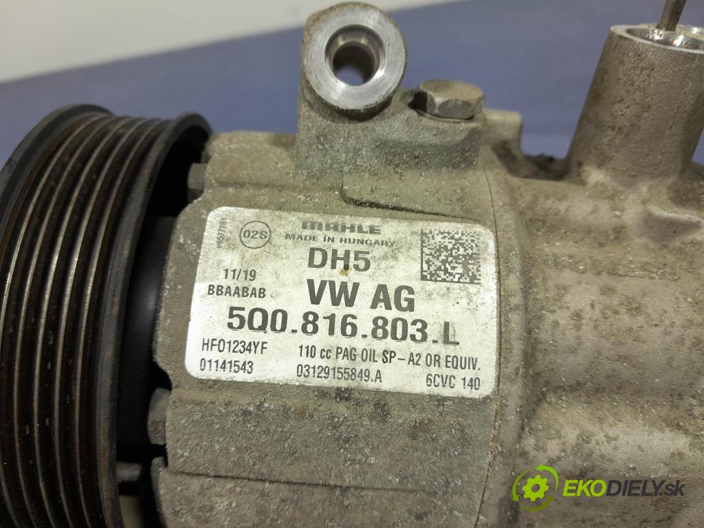 Skoda Fabia 2019 Kompresor: Klimatizace: 5Q0816803L