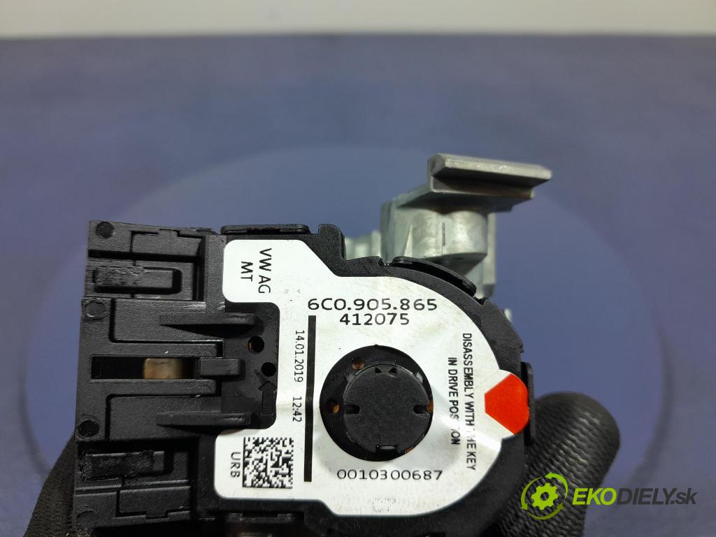 Skoda Fabia 2019 Spínač zapaľovania: 6C0905865
