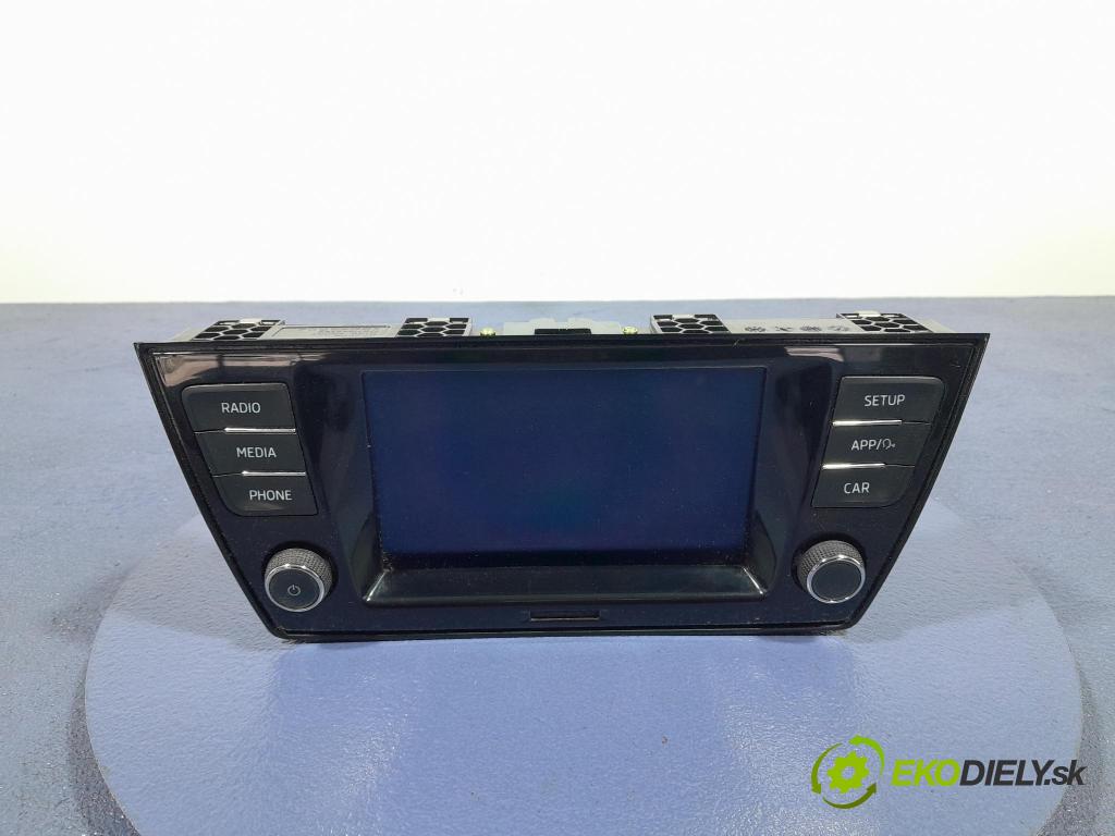 Skoda Fabia 2019 Zobrazit: Rádio: / GPS 6V0035871J