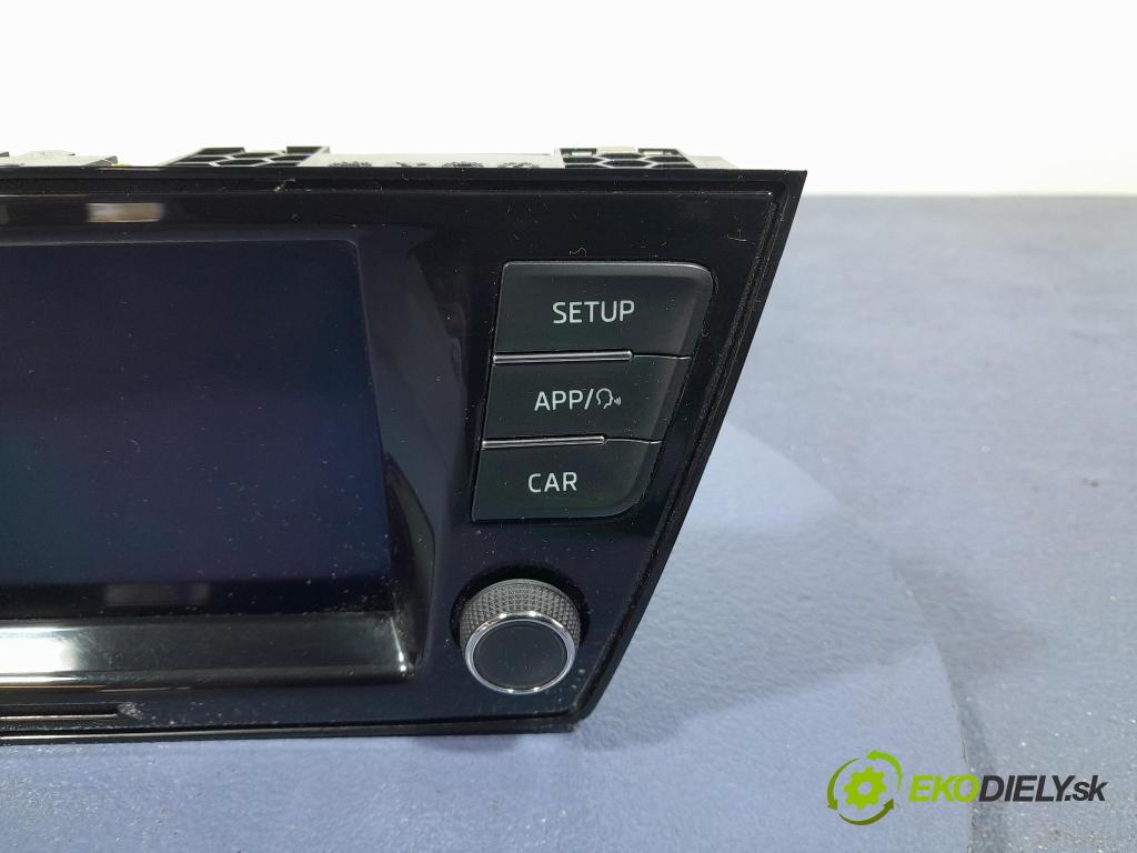 Skoda Fabia 2019 Zobrazit: Rádio: / GPS 6V0035871J