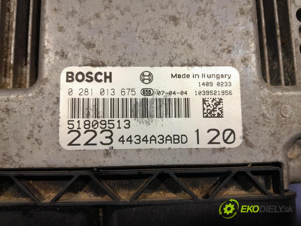 Fiat Doblo 2007 riadiaca jednotka Motor: 51809513