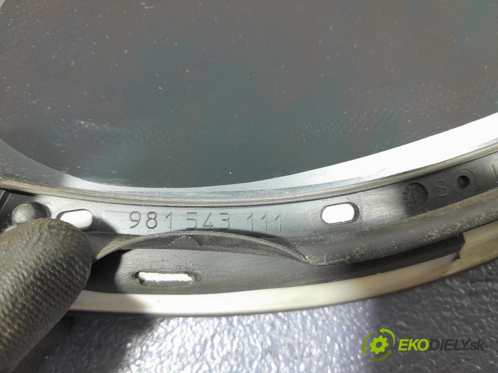 Porsche Cayman 2016 sklo Karoséria: zad 98154311105