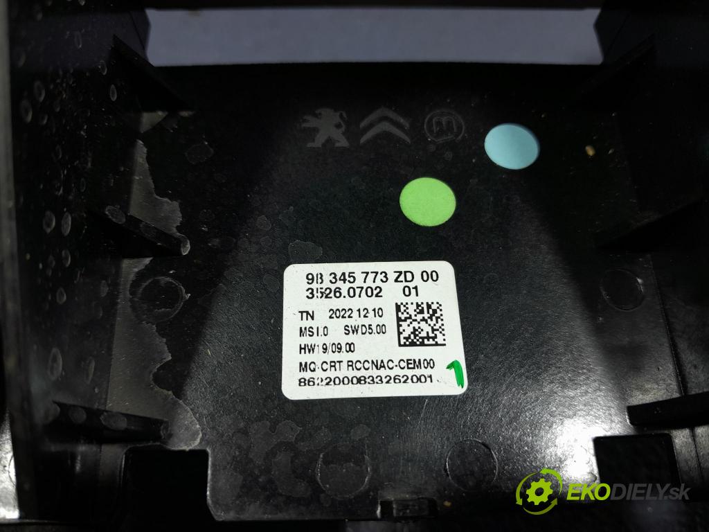 Opel Combo 2023 displej Radio / GPS 98345773ZD