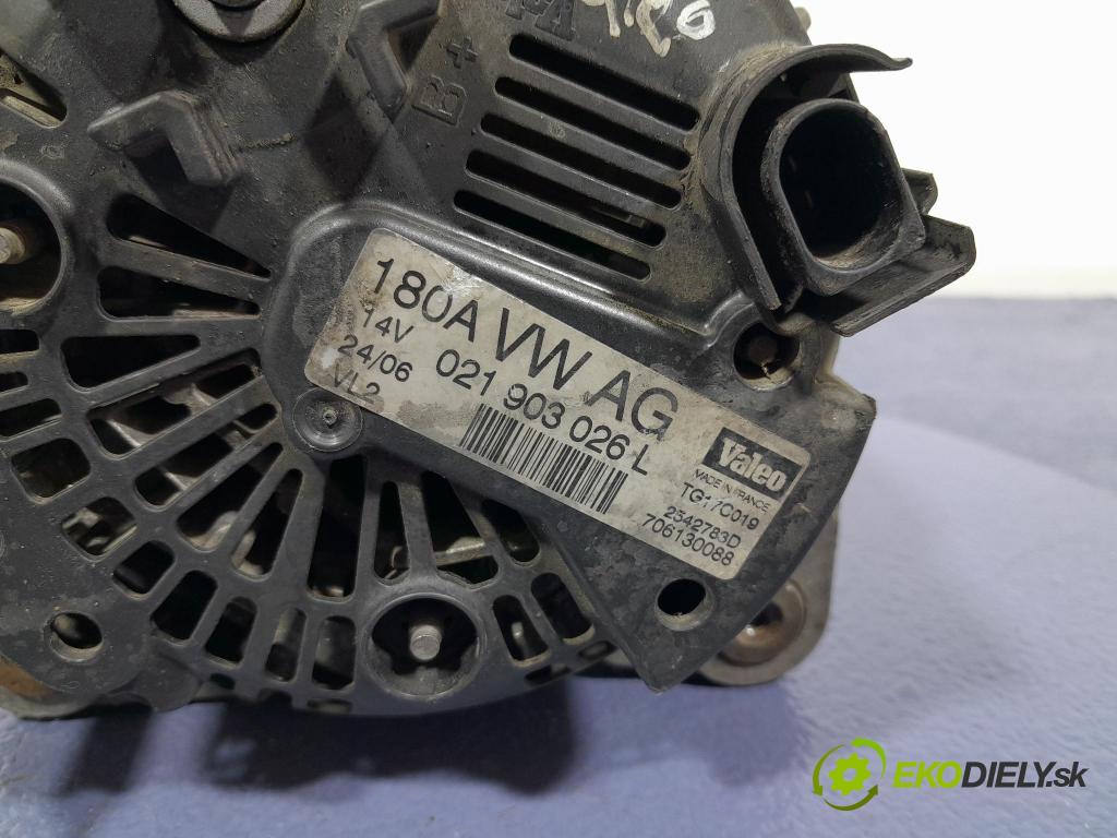 Vw Passat 2006 Alternator 021903026L