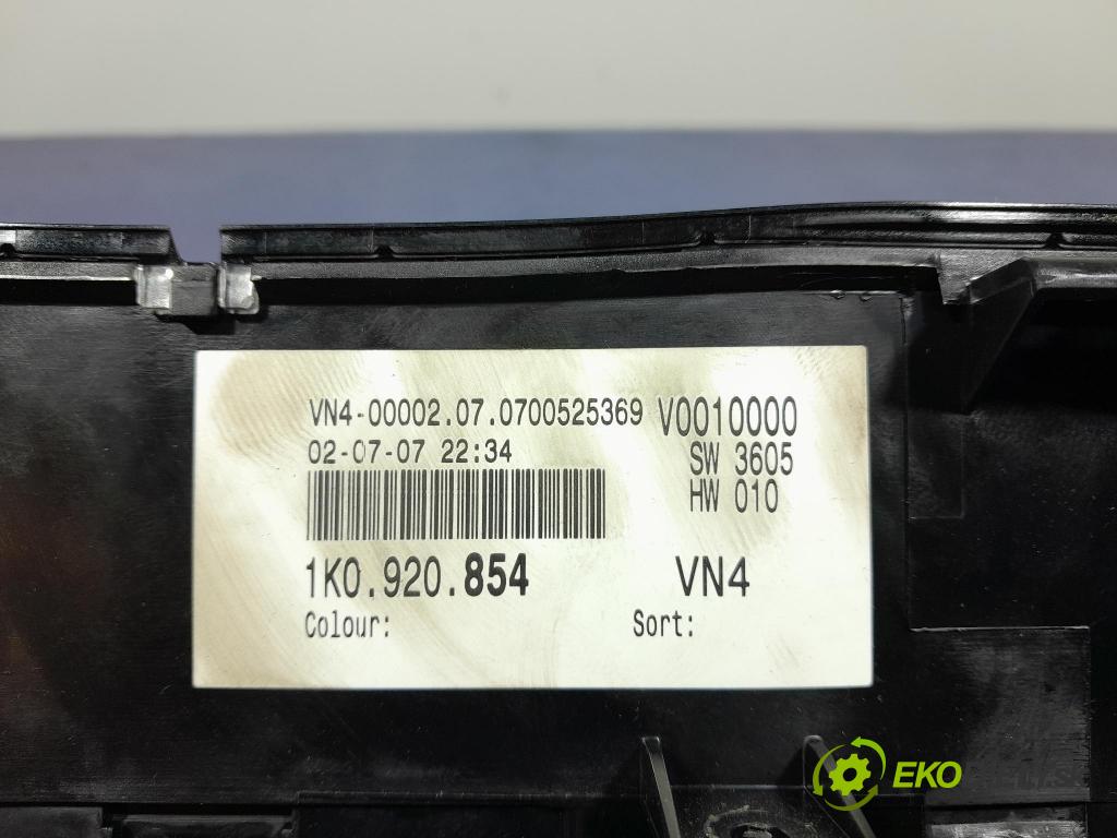 Vw Golf 2007 prístrojovka/ budíky 1K0920854