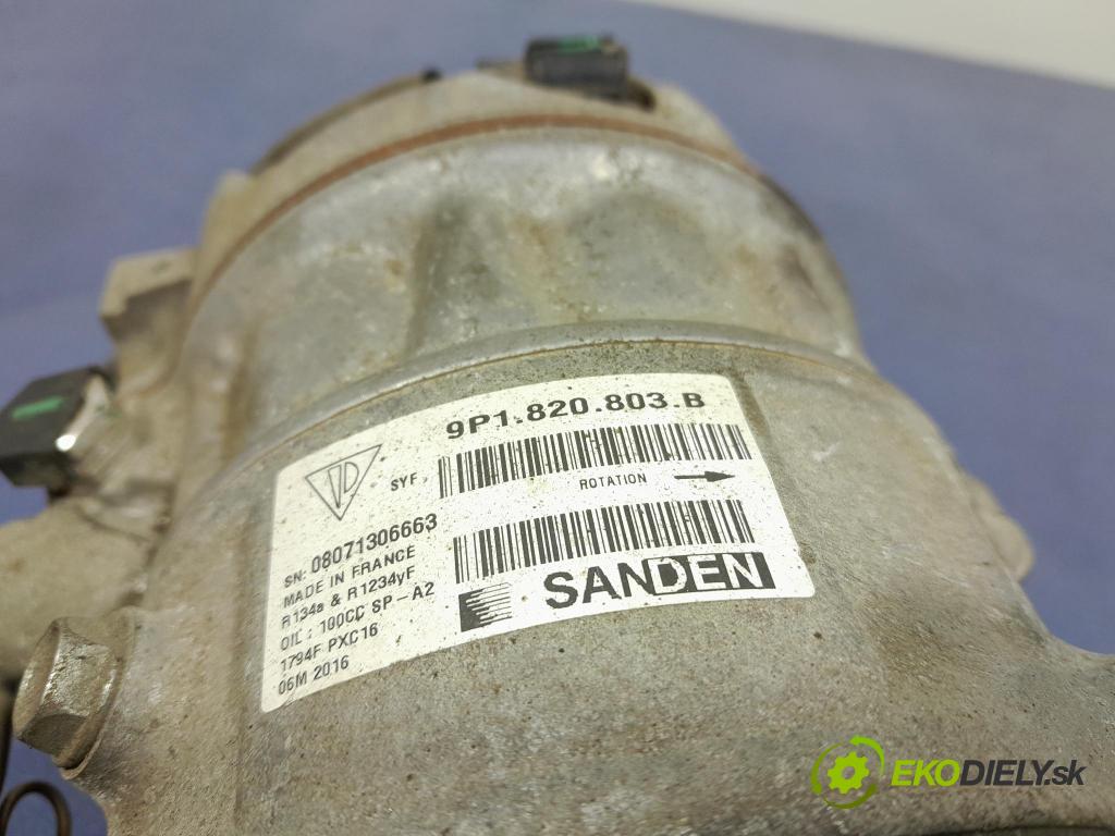 Porsche Cayman 2016 Kompresor: Klimatizace: 9P1820803B