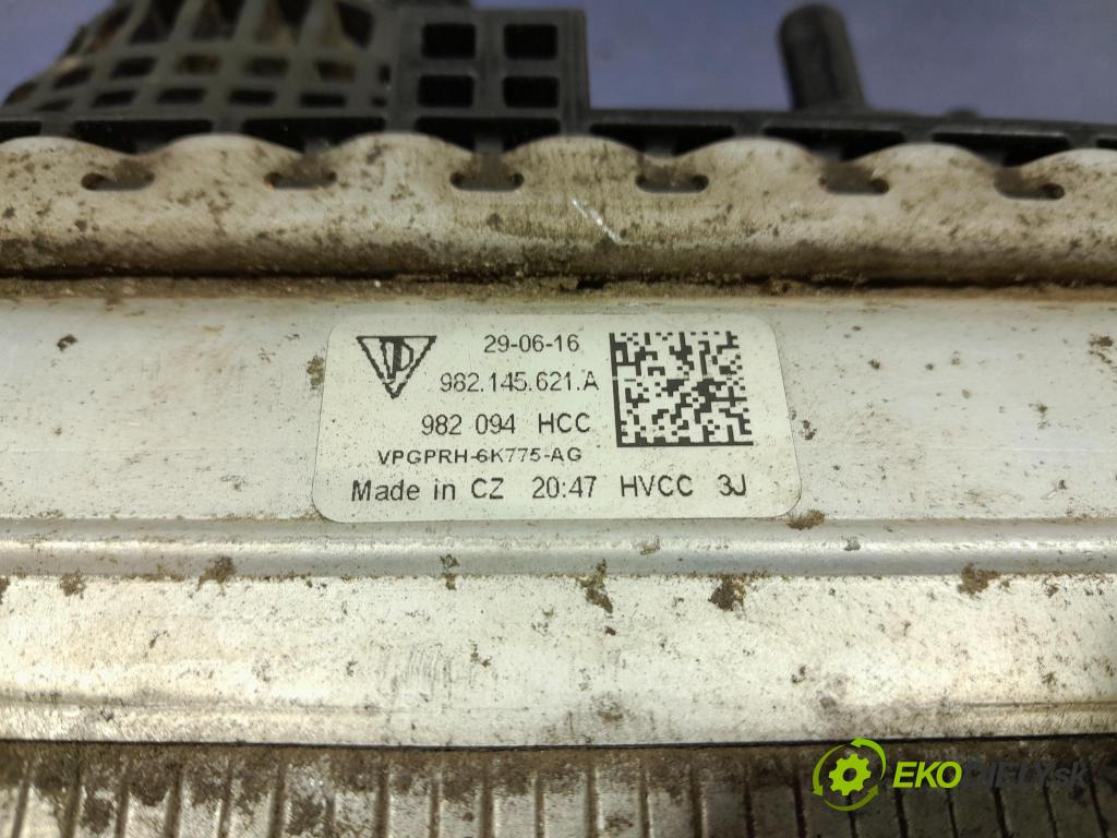 Porsche Cayman 2016 Chladič Vzduch: 982145621A