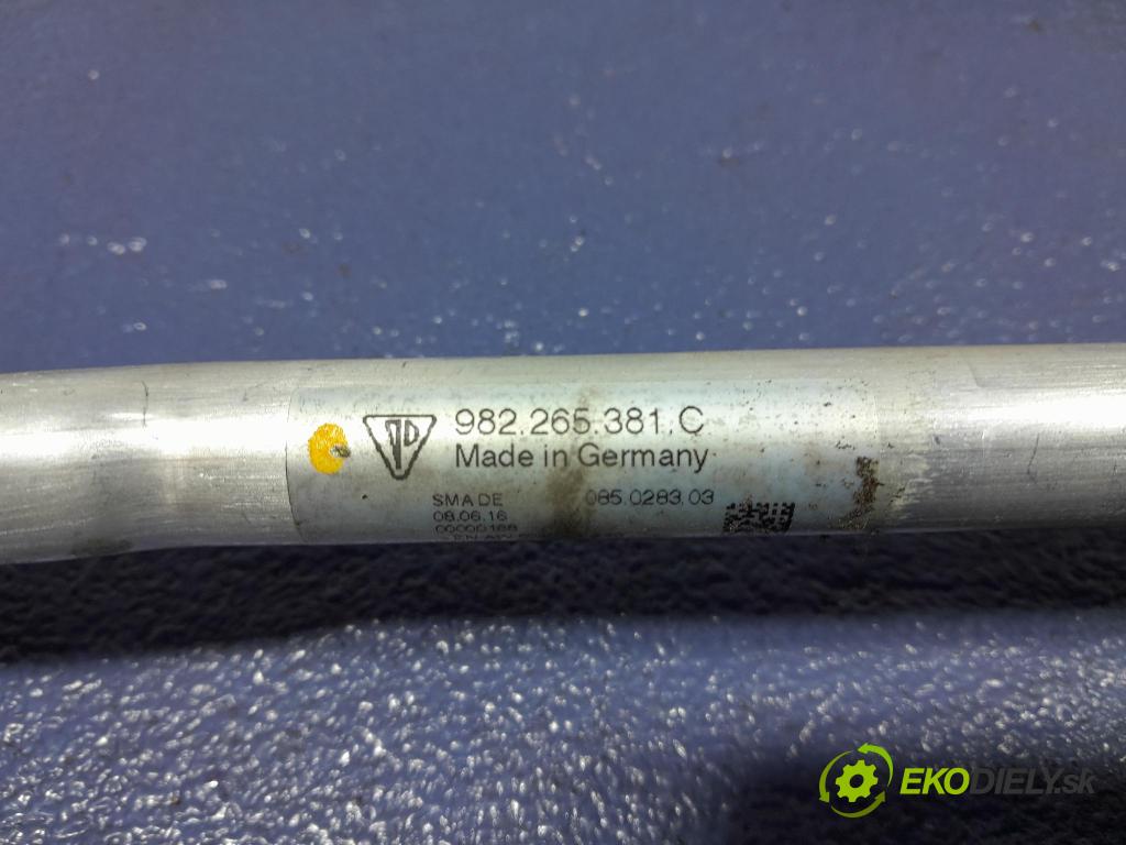 Porsche Cayman 2016 rúrka Chladič: 982265189