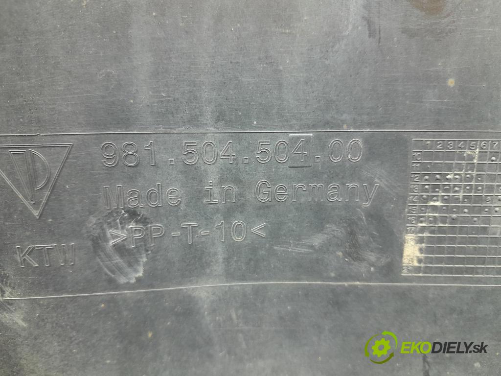 Porsche Cayman 2016 blatník: Plastický před 98150450400