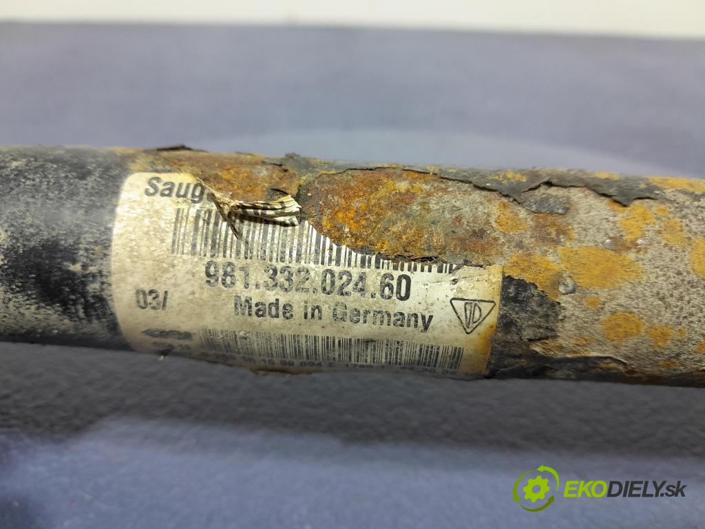 Porsche Cayman 2016 poloos levá Zad: 98133202460