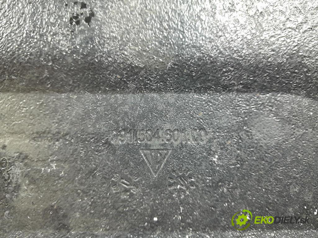 Porsche Cayman 2016 kryt Plast: podvozek: 99150460100