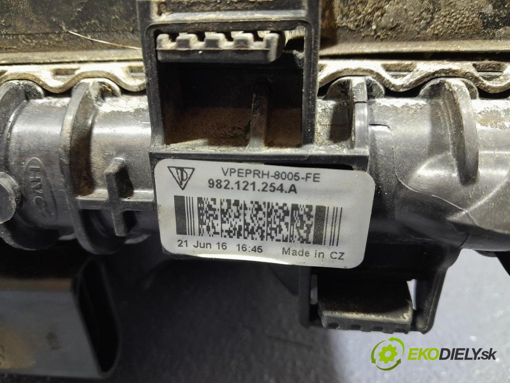 Porsche Cayman 2016 chladič Voda: 982121254A