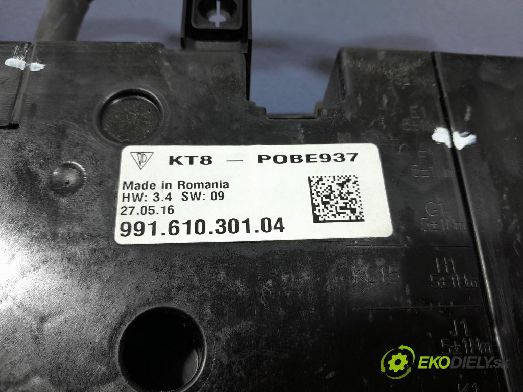 Porsche Cayman 2016 instalace Elektrický: 99161030104