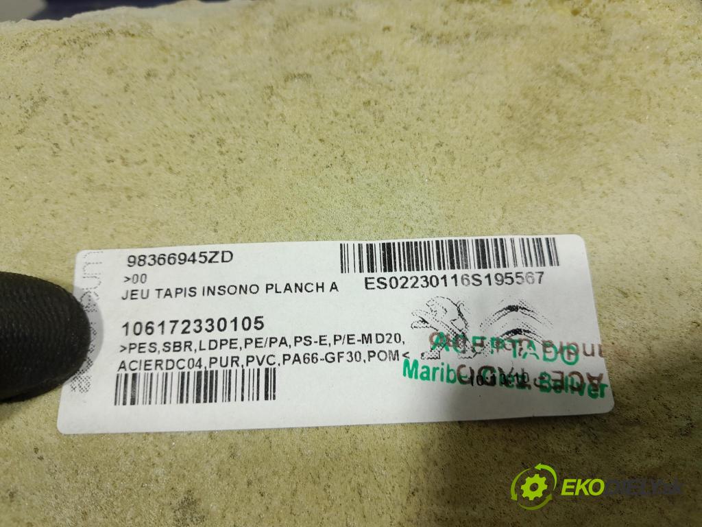 Opel Combo 2023 koberec do auta 98366945ZD