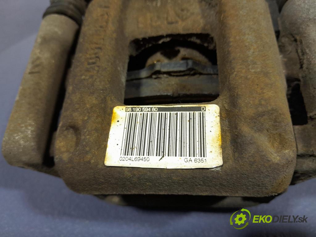 Opel Combo 2023 brzdič brzdový Zad: v pravo: 9819059480