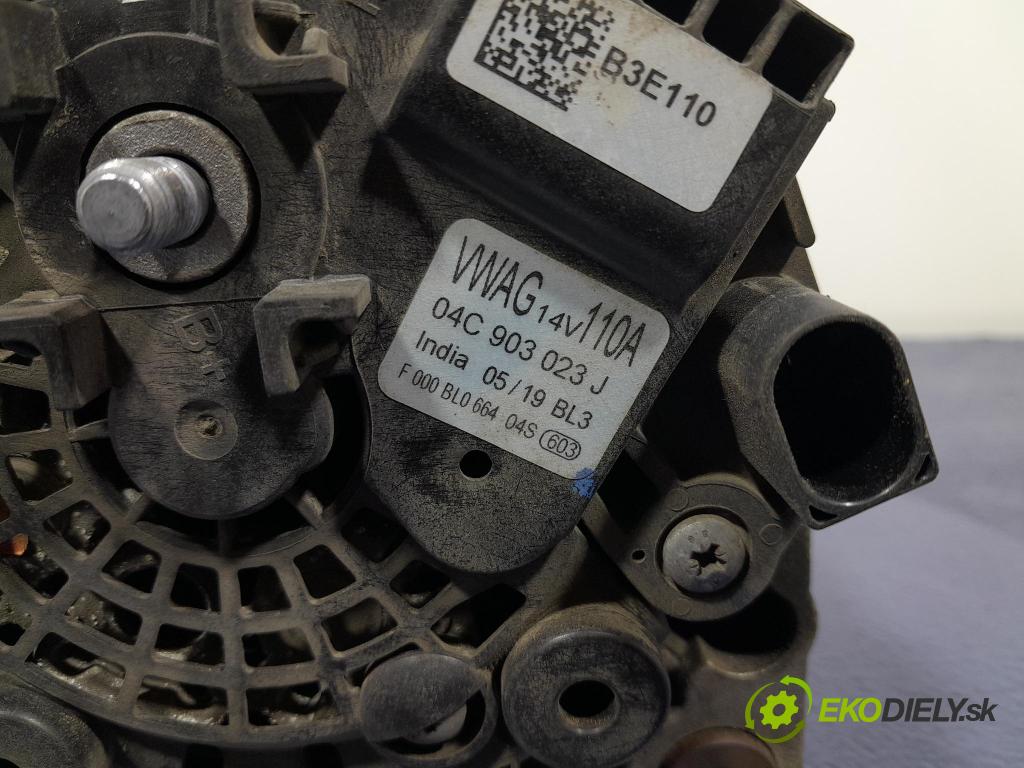Skoda Fabia 2019 Alternator 04C903023J