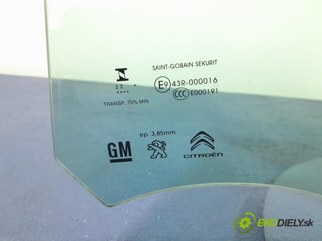 Opel Combo 2023 sklo dvere Predné ľavá