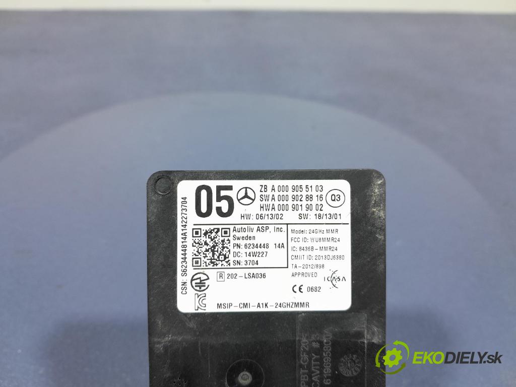 Mercedes A-klasa 2014 Radar: A0009055103