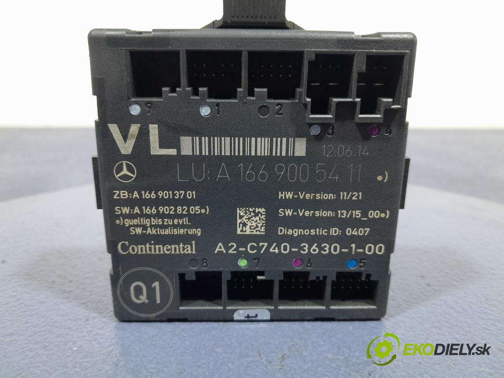 Mercedes A-klasa 2014 řídící jednotka A1669005411