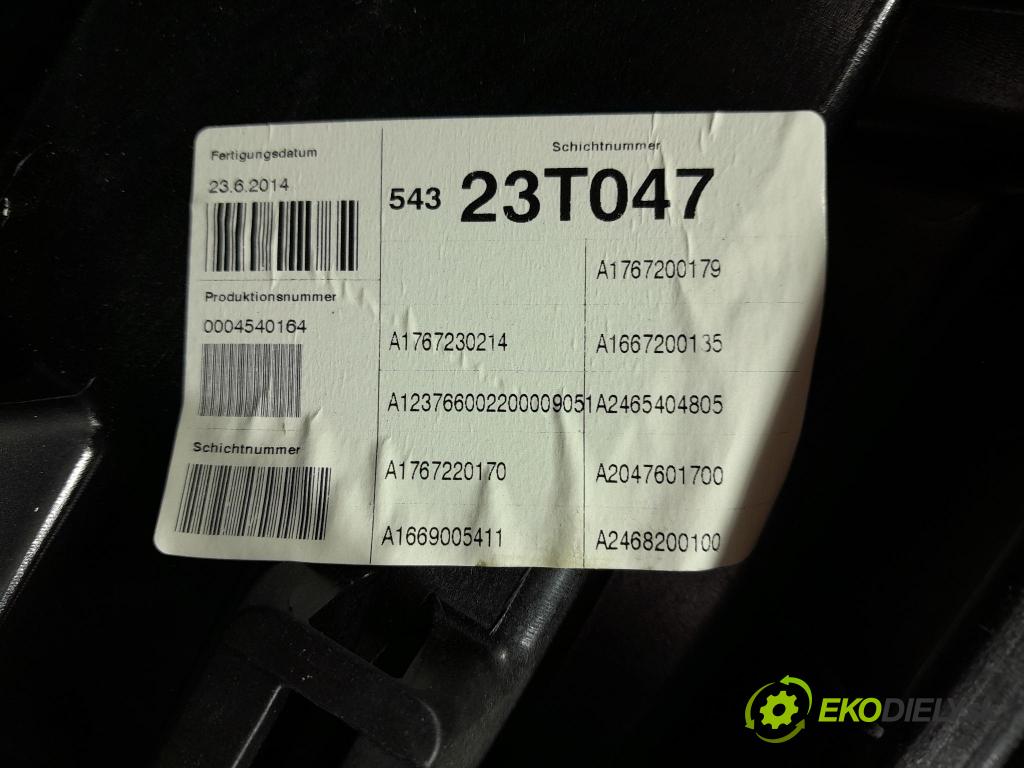 Mercedes A-klasa 2014 mechanizmus okna Okná: Predné Vľavo: