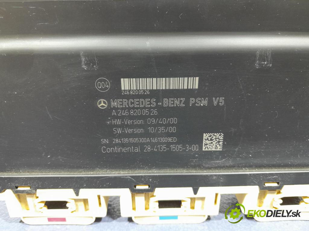 Mercedes A-klasa 2014 řídící jednotka Sedačka: A2468200526