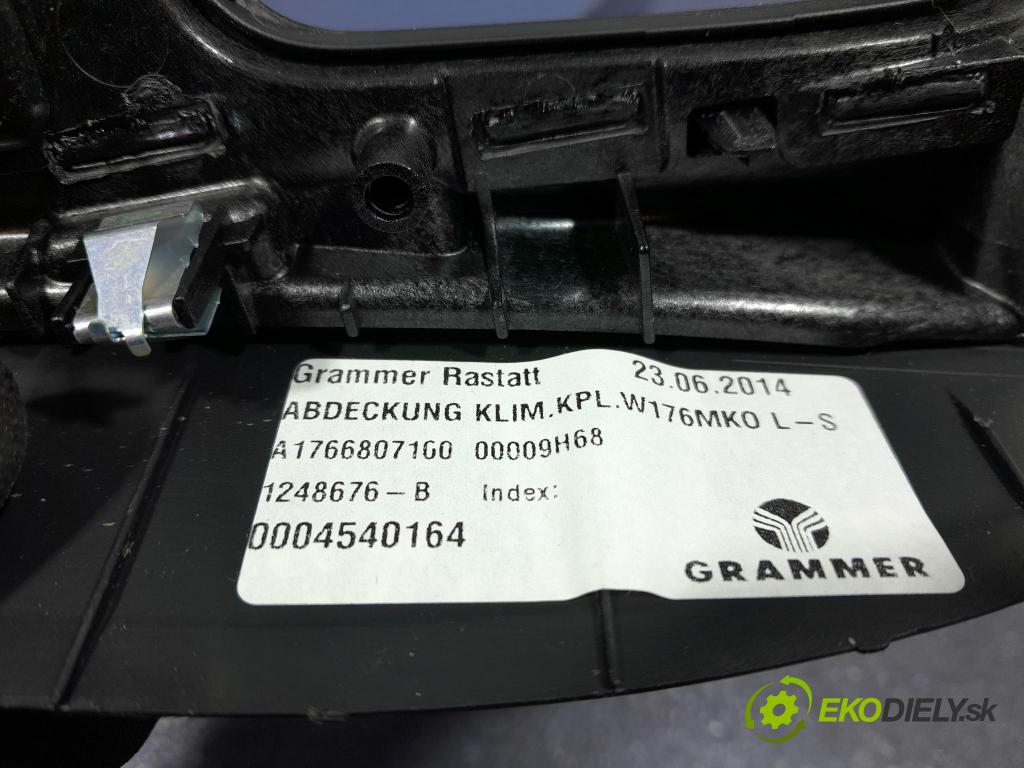 Mercedes A-klasa 2014 kryt Plast: Interiéry: A1766807100