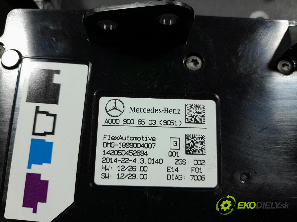 Mercedes A-klasa 2014 Svietidlá: Vnútri: A0009006503
