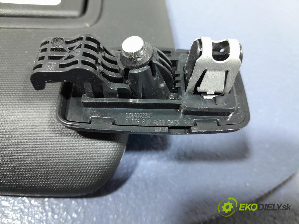 Mercedes A-klasa 2014 kryt slnečná clona A1768100310