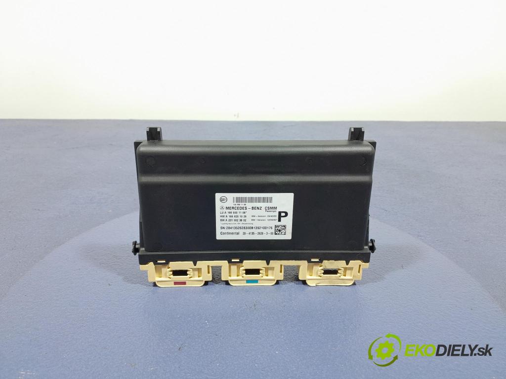 Mercedes GL 2014 riadiaca jednotka Sedadlo: A1669001108