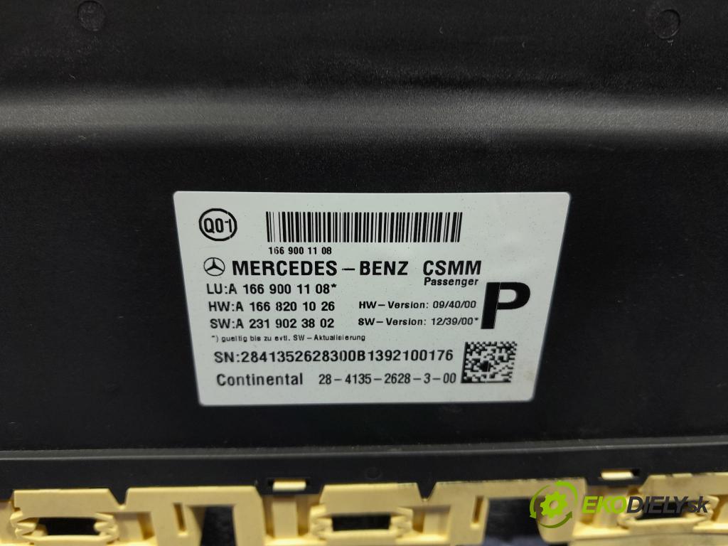 Mercedes GL 2014 riadiaca jednotka Sedadlo: A1669001108