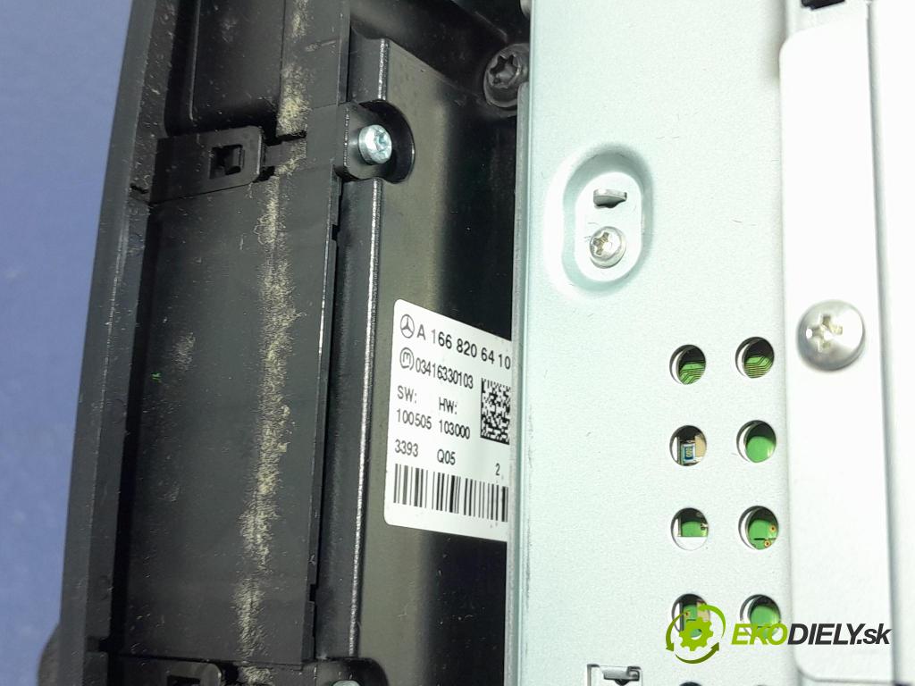 Mercedes GL 2014 Radio I Navigácia: A1669000012