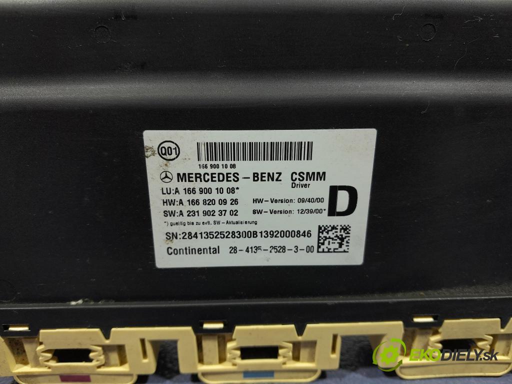 Mercedes GL 2014 riadiaca jednotka Sedadlo: A1669001008