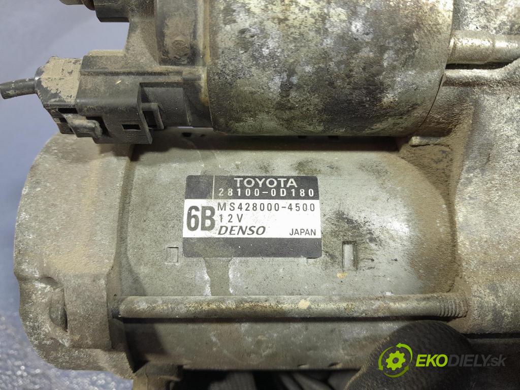 Toyota Avensis 2008 štartér 28100-0D180