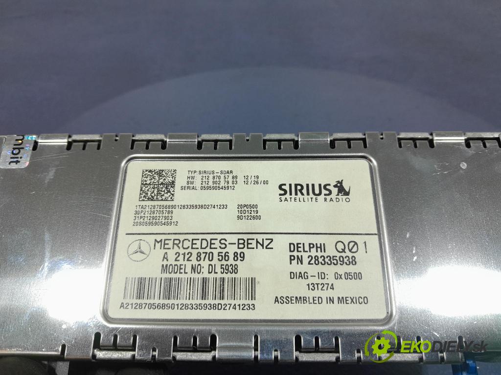 Mercedes GL 2014 Zesilovač: A2128705689