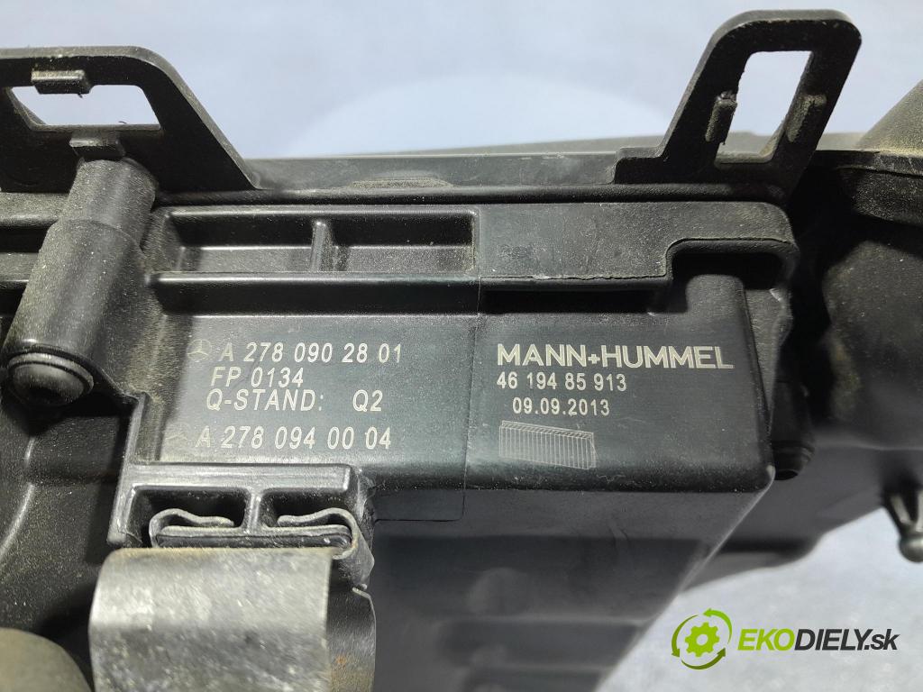 Mercedes GL 2014 obal Filtre: Vzduch: A2780902801