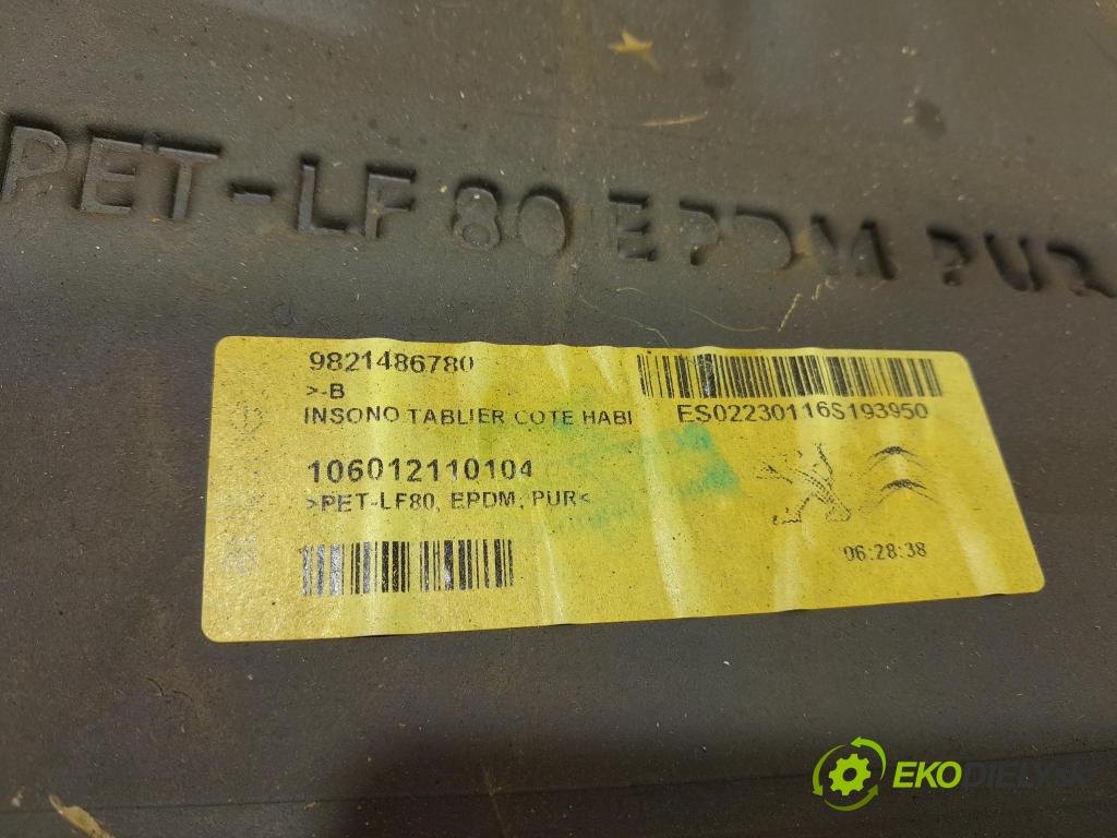 Opel Combo 2023 Zvuková izolácia 9821486780