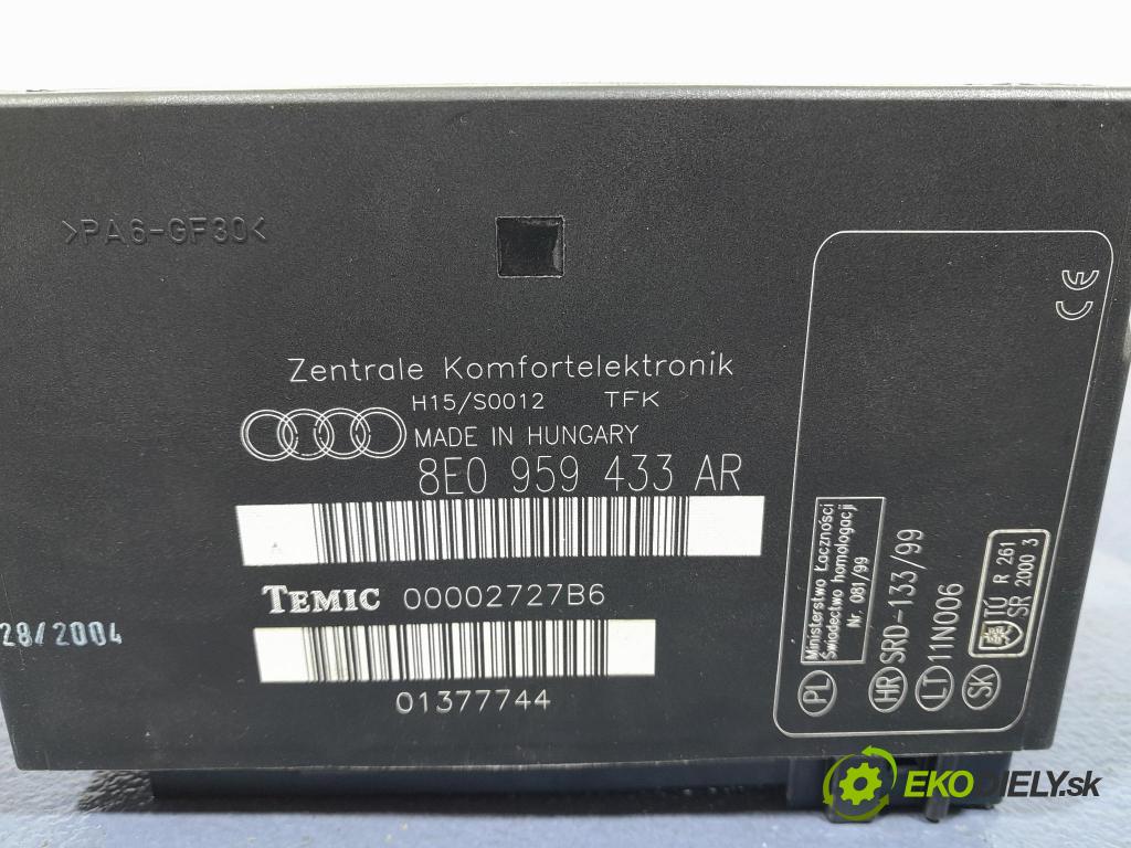 Audi A4 2004 riadiaca jednotka Komfortu 8E0959433AR