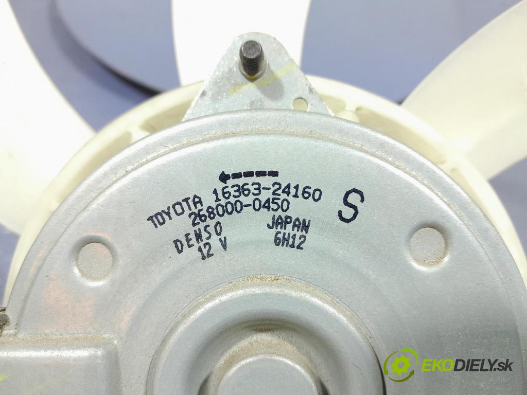 Toyota Corolla 2024 Ventilátor Chladič: 16363-24160