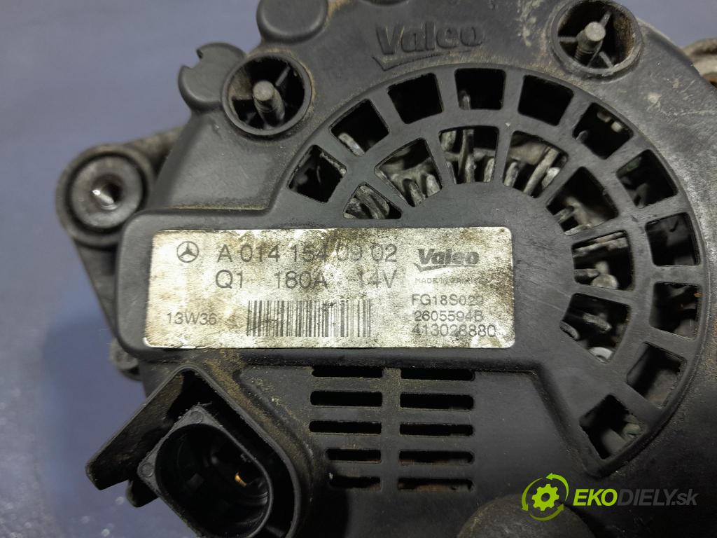 Mercedes GL 2014 Alternator A0141540902