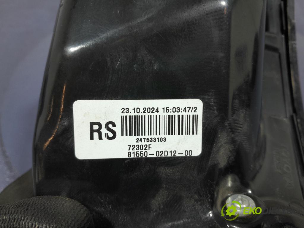 Toyota Corolla 2024 svetlo / reflektor zad Prava: Vonkajsia: 81550-02D12