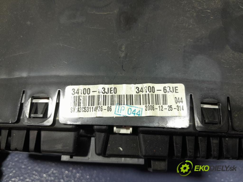 Suzuki Swift 2007 prístrojovka/ budíky 34100-63JE