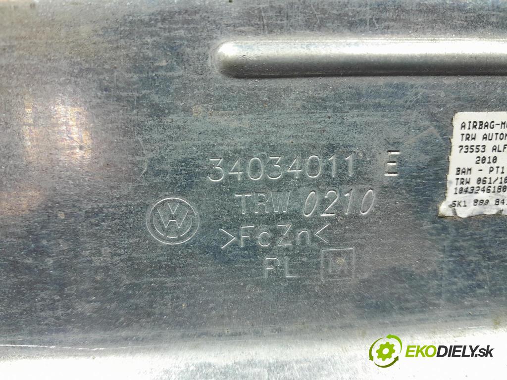 Vw Golf 2009 Airbag: Koleno: x 5K1880841C