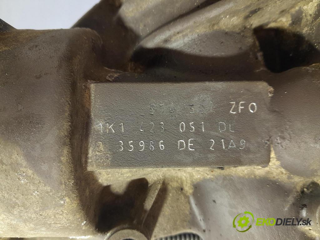 Vw Golf 2009 Ozubené kolo: volant 1K1423051DL
