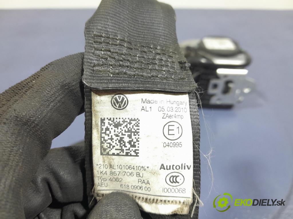 Vw Golf 2009 Pásy: Bezpečnosť: x 1K4857706BJ