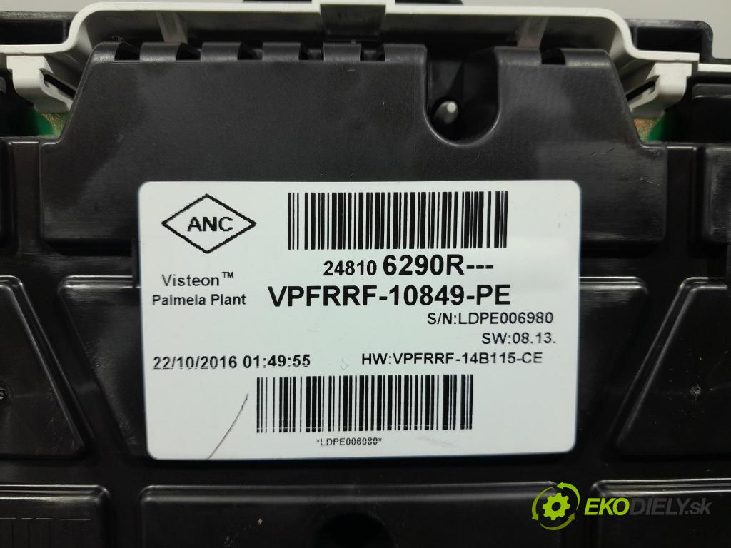 Renault Captur 2016 prístrojovka/ budíky 248106290R