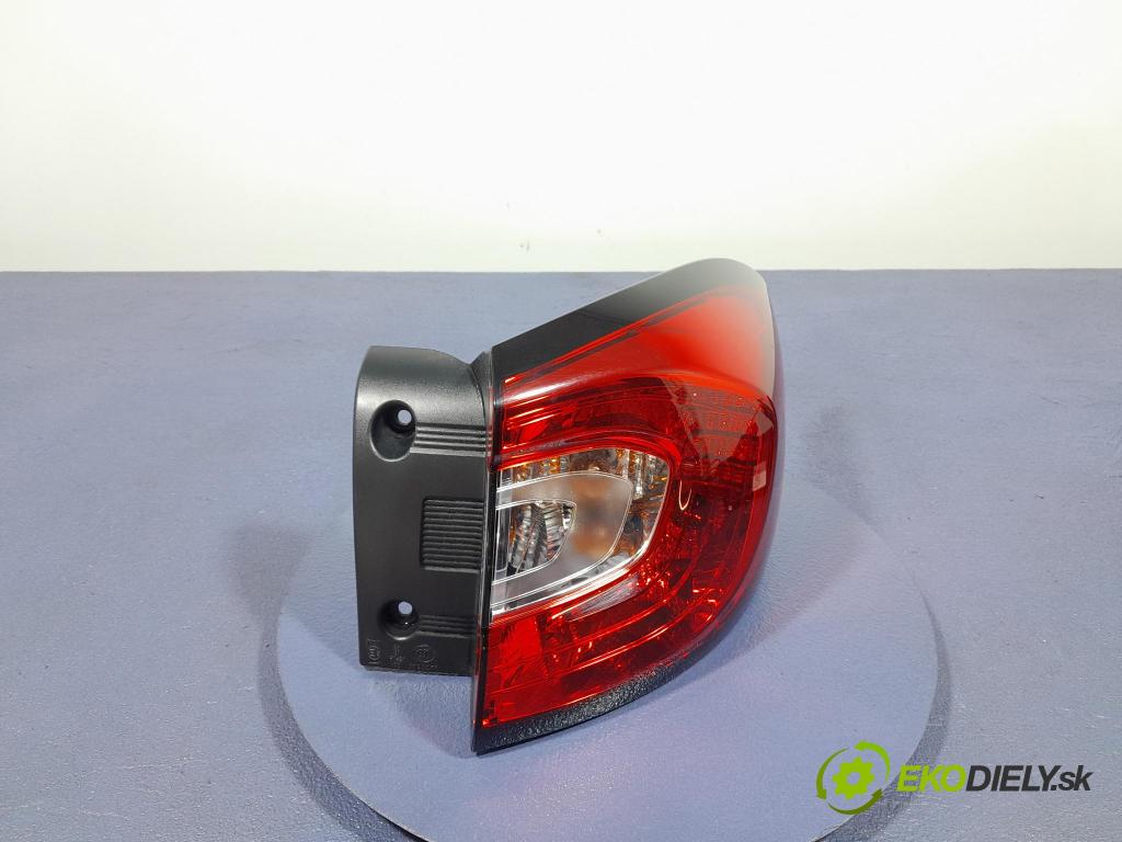 Renault Captur 2016 svetlo / reflektor zad Prava: Vonkajsia: 265509762R