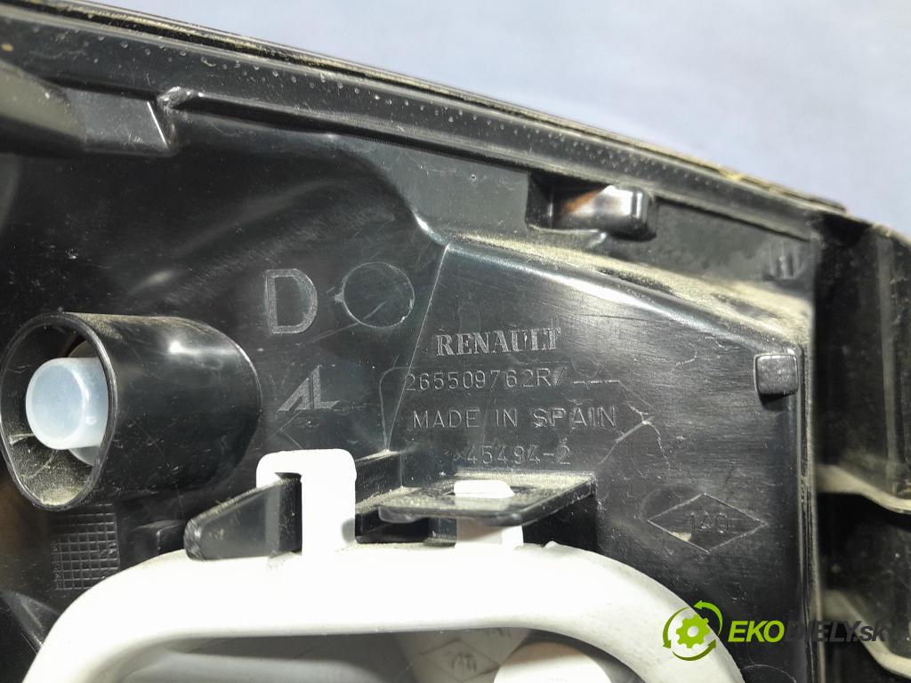 Renault Captur 2016 svetlo / reflektor zad Prava: Vonkajsia: 265509762R