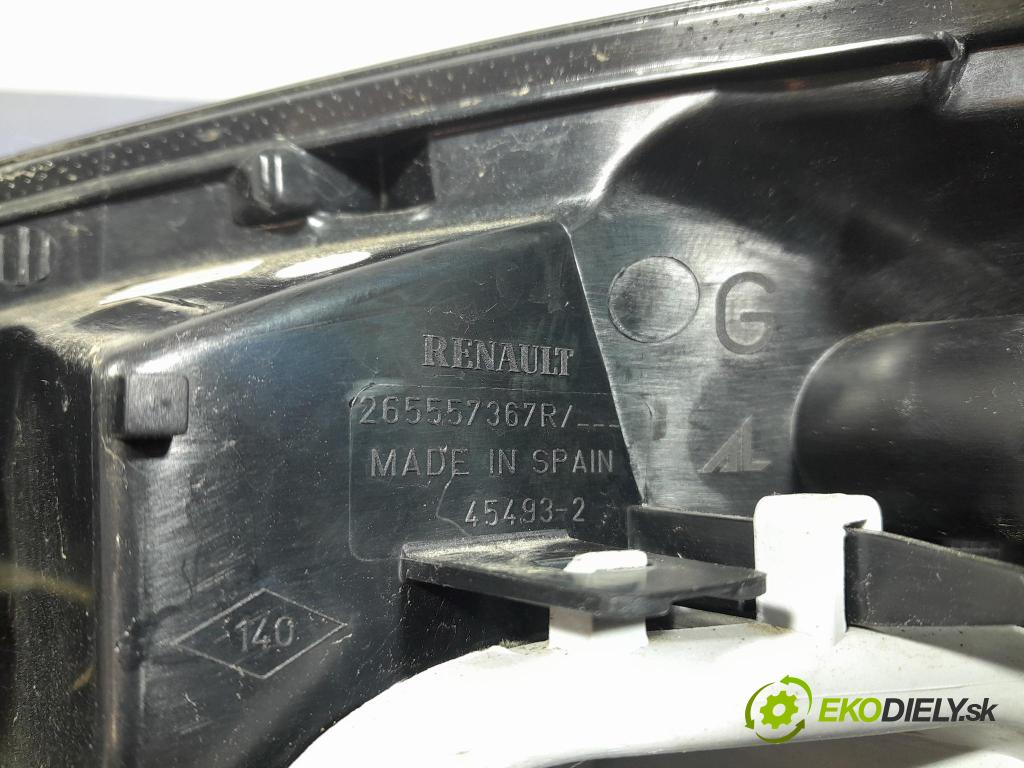 Renault Captur 2016 svetlo / reflektor zad ľavá Vonkajsia: 265557367R
